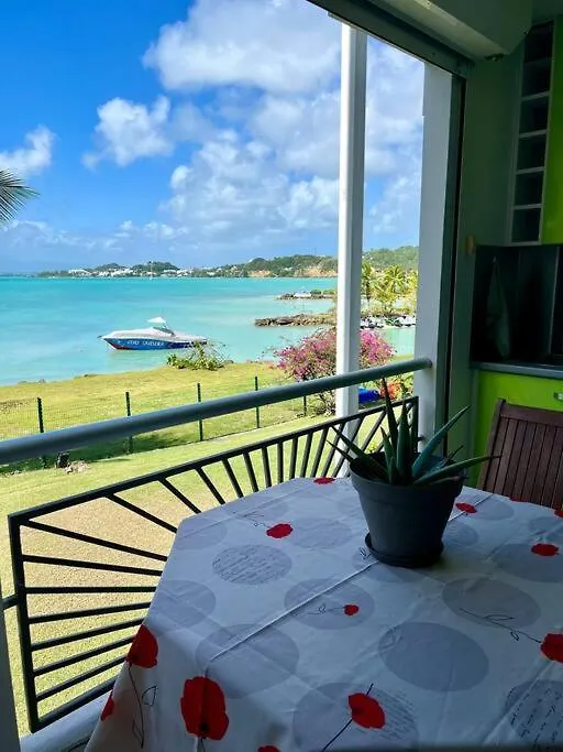 Studio Vue Mer & Acces Plage Ле-Гозье Гваделупа